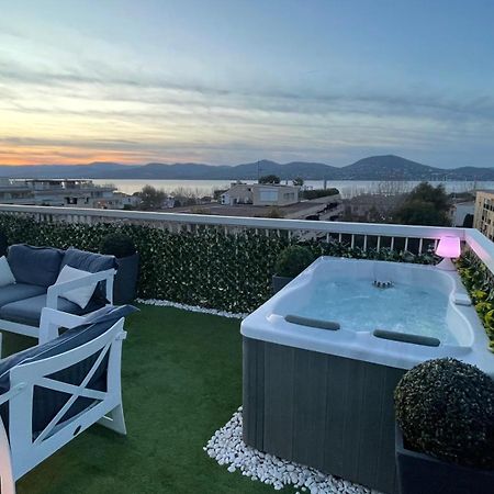 Saint Tropez Sea View Penthouse Apartment Bagian luar foto
