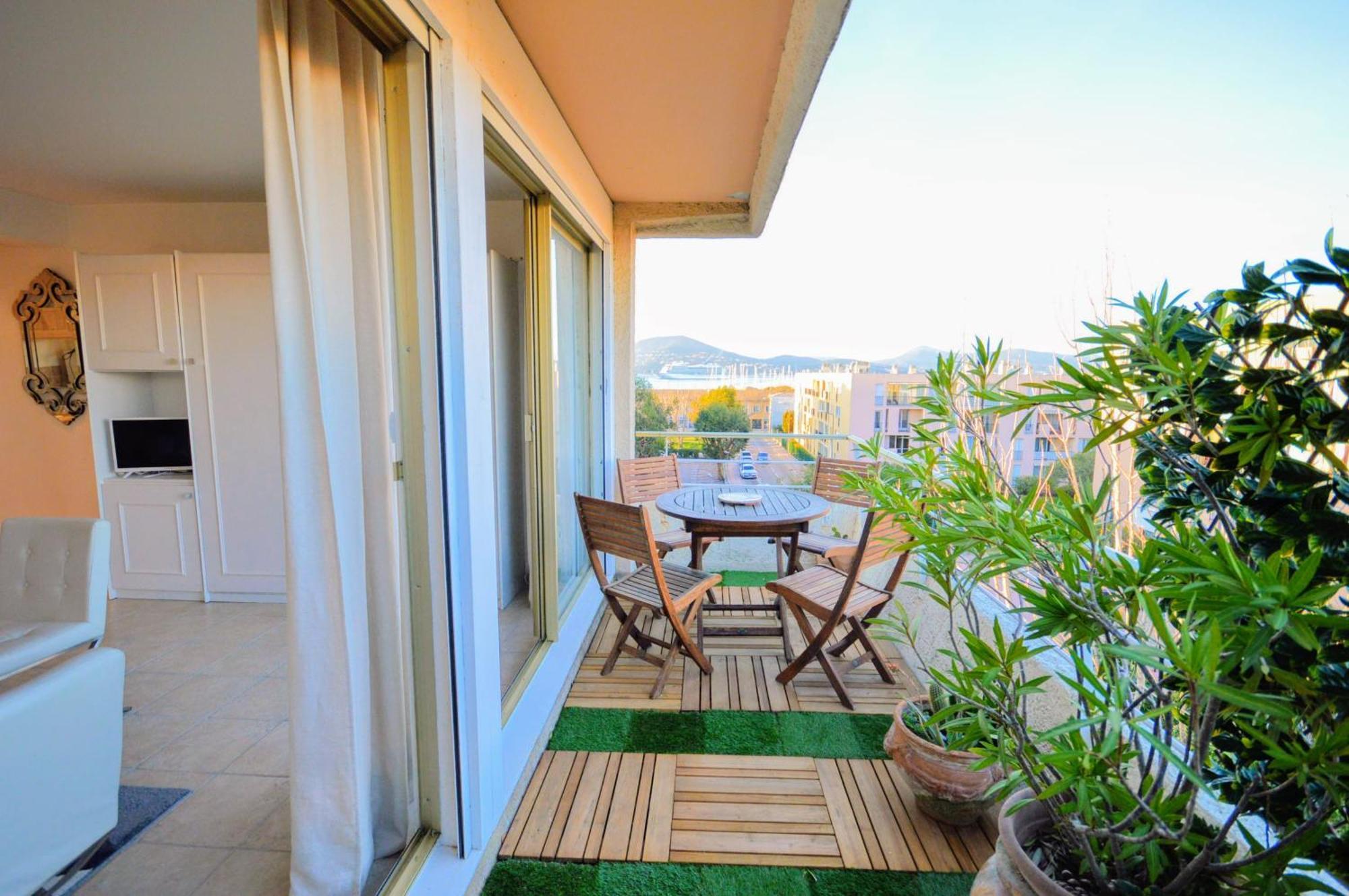 Saint Tropez Sea View Penthouse Apartment Bagian luar foto