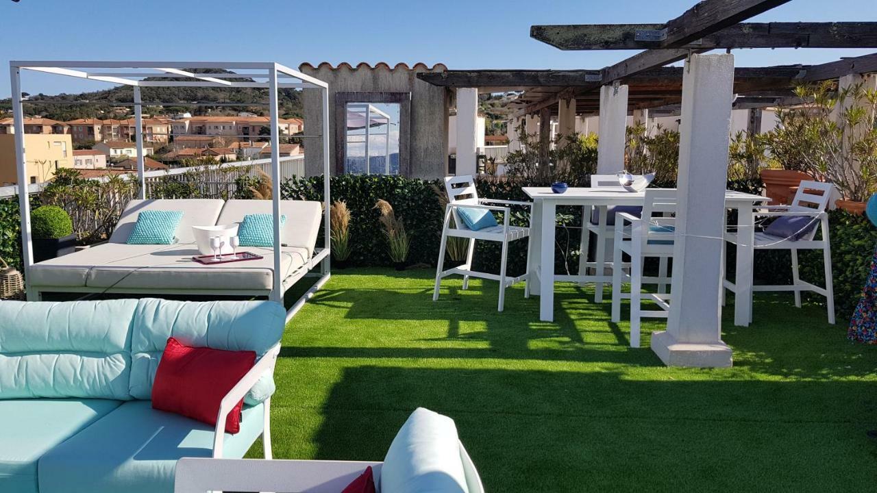 Saint Tropez Sea View Penthouse Apartment Bagian luar foto
