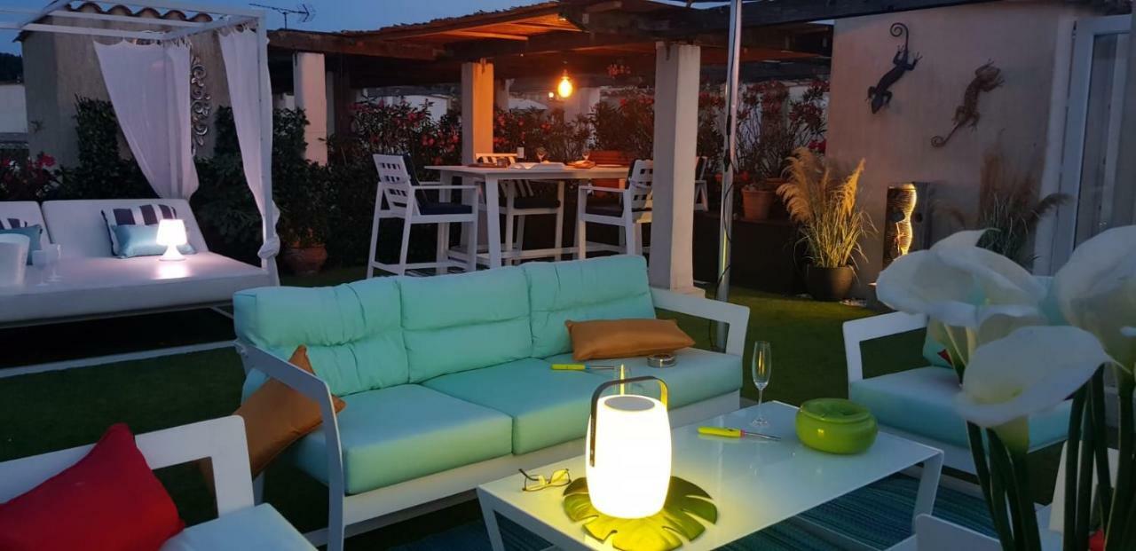 Saint Tropez Sea View Penthouse Apartment Bagian luar foto